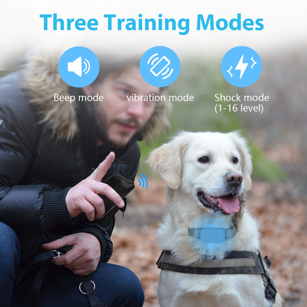 Manufacturers wholesale pet training supplies, including large and medium-sized dog training devices with remote control electric collars for outdoor use.