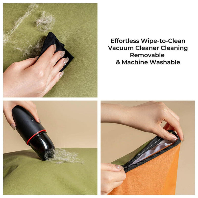 The 2025 new portable dog car seat nest is detachable and washable, with a four-season leather bag that is waterproof and anti-bite, and features a solid pattern